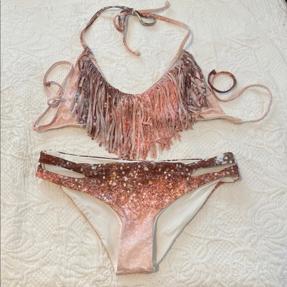 L*Space Celestial Fringe Bikini